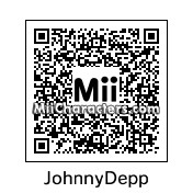 QR Code for Johnny Depp by Supertrina