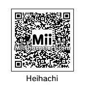 QR Code for Heihachi Mishima by Eben Frostey