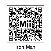 QR Code for Iron Man by Toon and Anime