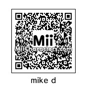 QR Code for Mike D by Johnny Awesome