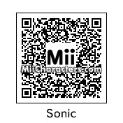 QR Code for Sonic the Hedgehog by Zego