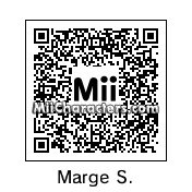 QR Code for Marge Simpson by D. Maria