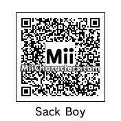 QR Code for Sackboy by J1N2G