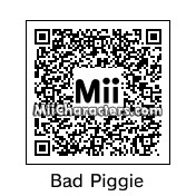 QR Code for Pig by Mii lover