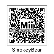 QR Code for Smokey the Bear by THE MOMMY