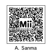 QR Code for Akashiya Sanma by Mii Maker JL