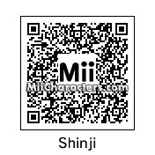 QR Code for Shinji Ikari by Randall Flagg