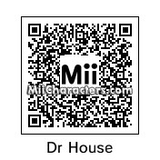 QR Code for Dr. Gregory House by Tunty