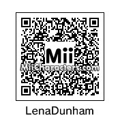 QR Code for Lena Dunham by celery