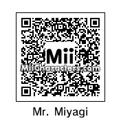 QR Code for Mr. Miyagi by Luke