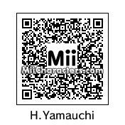 QR Code for Hiroshi Yamauchi by Mii Master 999