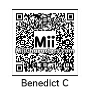 QR Code for Benedict Cumberbatch by Andy Anonymous