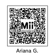 QR Code for Ariana Grande by Chillybeanie95