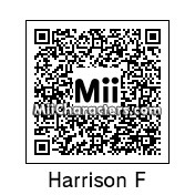 QR Code for Harrison Ford by Andy Anonymous