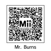 QR Code for Mr. Burns by zoxi1