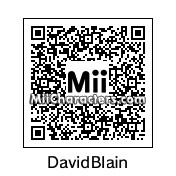 QR Code for David Blaine by Tocci