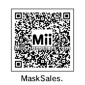 QR Code for Happy Mask Salesman by Asten94