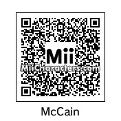 QR Code for John McCain by Tocci