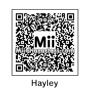 QR Code for Hayley by robbieraeful