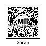 QR Code for Sarah by J1N2G