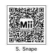 QR Code for Severus Snape by B1LL