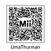 QR Code for Uma Thurman by celery