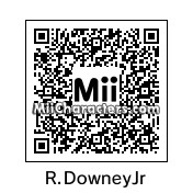 QR Code for Robert Downey Jr. by celery