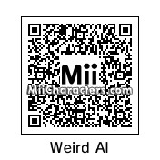 QR Code for "Weird Al" Yankovic by alfonzo9000