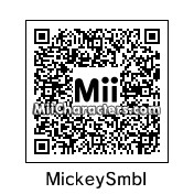 QR Code for Mickey Mouse Symbol by MegaMushroom82