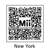 QR Code for New York by Gary Gnu