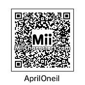 QR Code for April O'Neil by Crynal