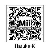 QR Code for Young Haruka Kaminogi by RosaFlora774