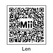 QR Code for Len Kagamine by MiiPlayMelee