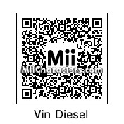 QR Code for Vin Diesel by Cartman