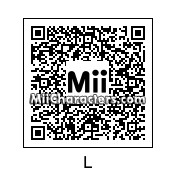 QR Code for L / Ryuzaki by The Fan Girl