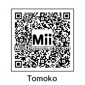 QR Code for Tomoko Kuroki by Popgous