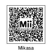 QR Code for Mikasa Ackerman by Popgous