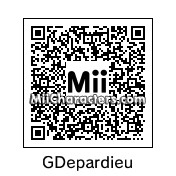 QR Code for Gerard Depardieu by lila