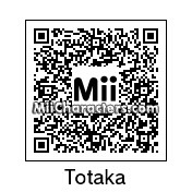 QR Code for Kazuma Totaka by J1N2G