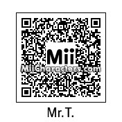 QR Code for Mr. T by Abe Senpai