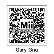 QR Code for Gary Howard by Gary Gnu