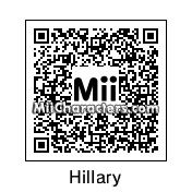 QR Code for Hillary Clinton by heather