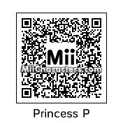 QR Code for Princess Peach by J1N2G