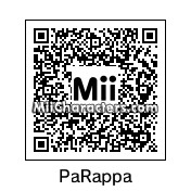 QR Code for PaRappa the Rapper by MiiMan3467