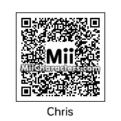 QR Code for Chris Redfield by Hisoka