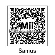 QR Code for Zero Suit Samus Aran by Golden