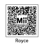 QR Code for Royce Melborn by tigrana