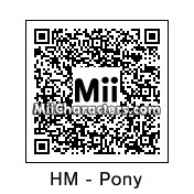 QR Code for Harvest Moon Pony by blackhorse