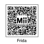 QR Code for Frida Kahlo by Afro Jesus