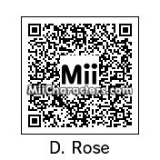 QR Code for Derrick Rose by Juliusaurus